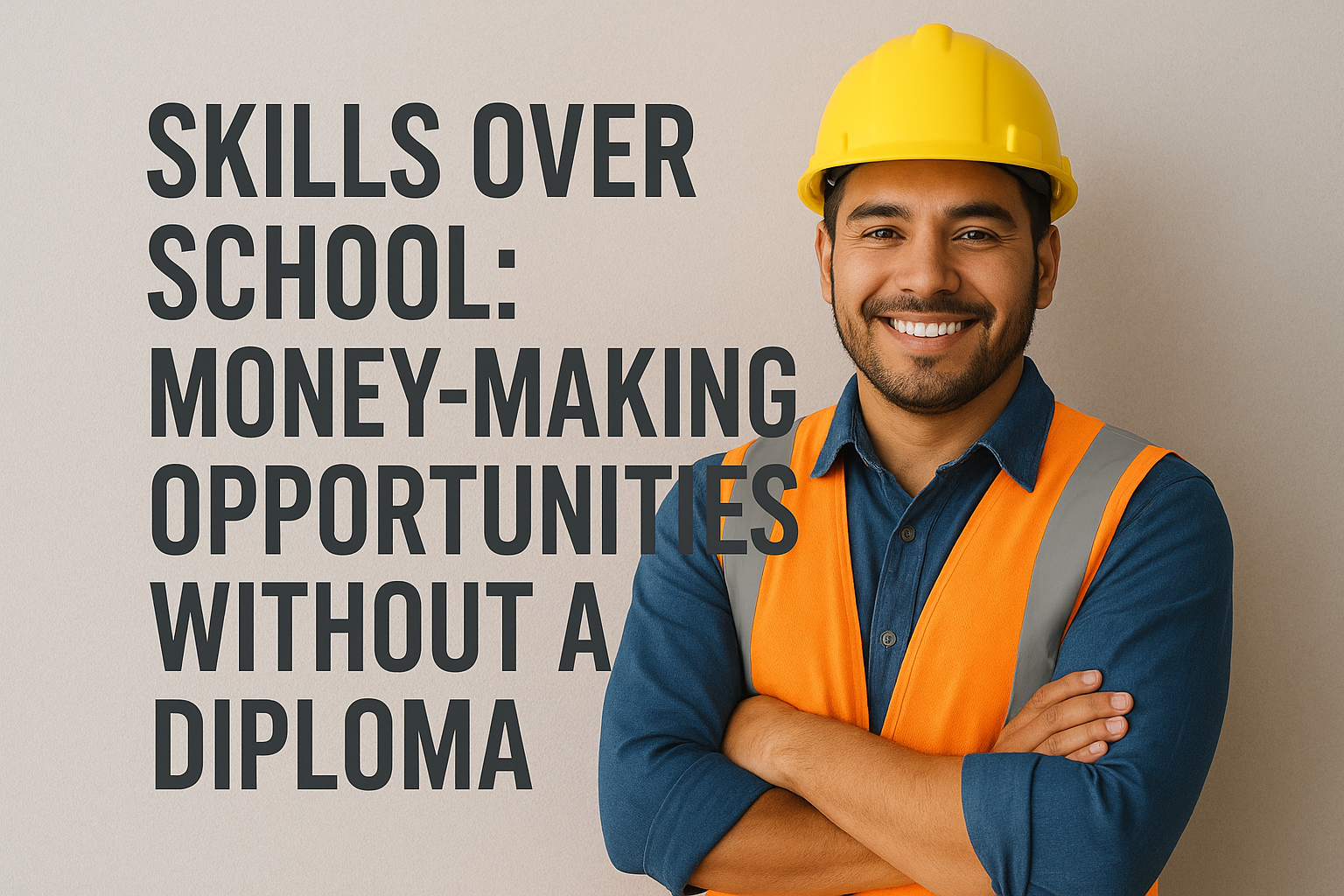 Skills Over School: Money-Making Opportunities Without a Diploma