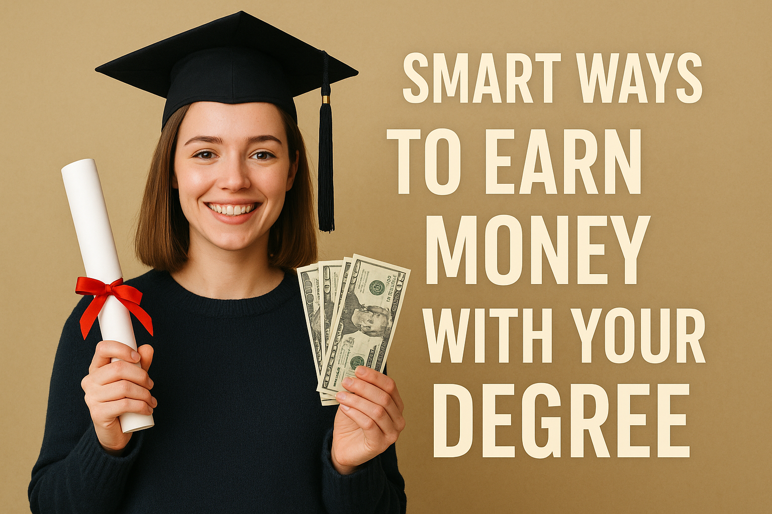Smart Ways to Earn Money With Your Degree (and Actually Enjoy It)